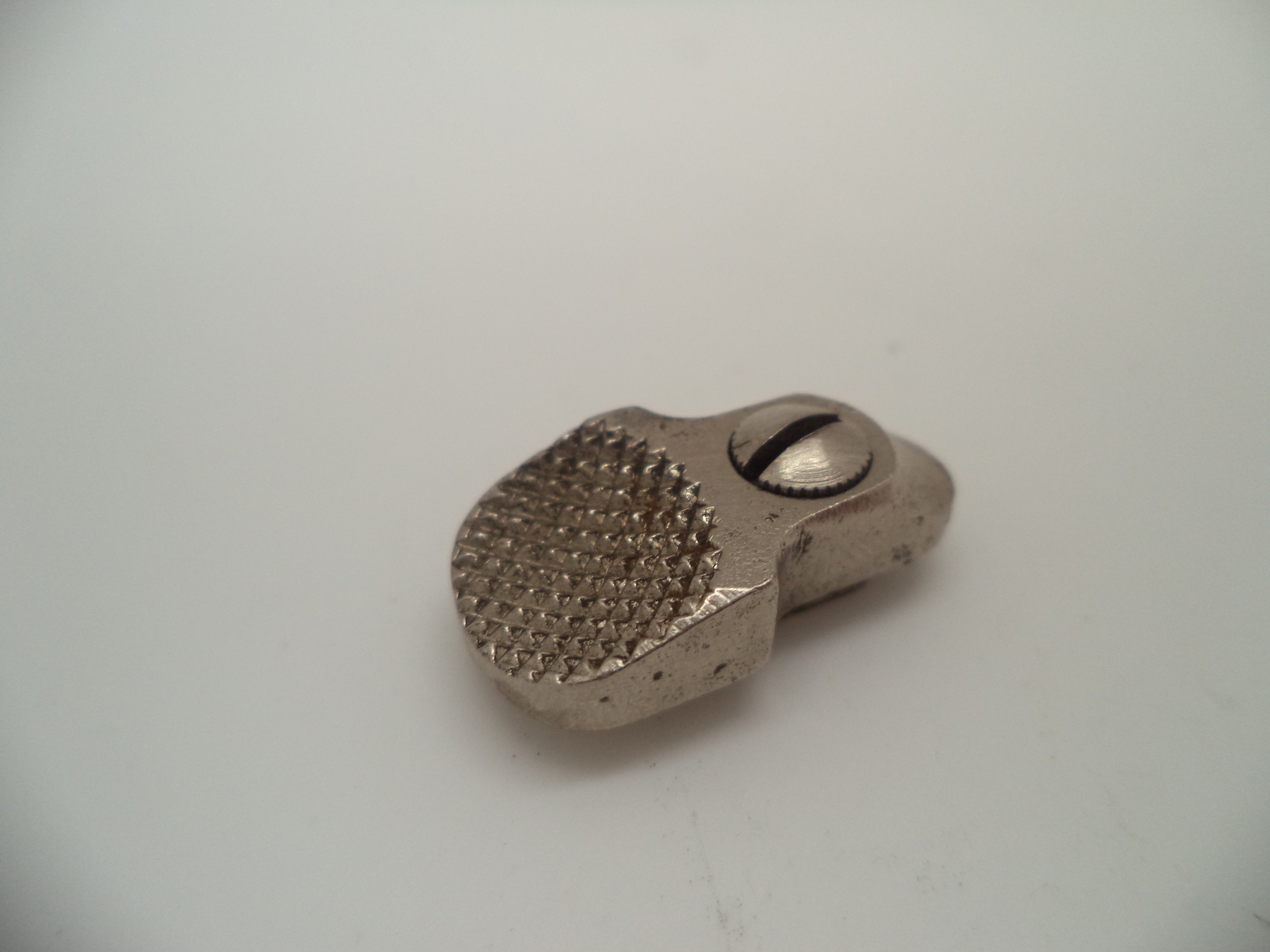 Smith & Wesson K Frame Model 19 .357 Magnum Nickel Thumb Piece & Nut - Part #19179D