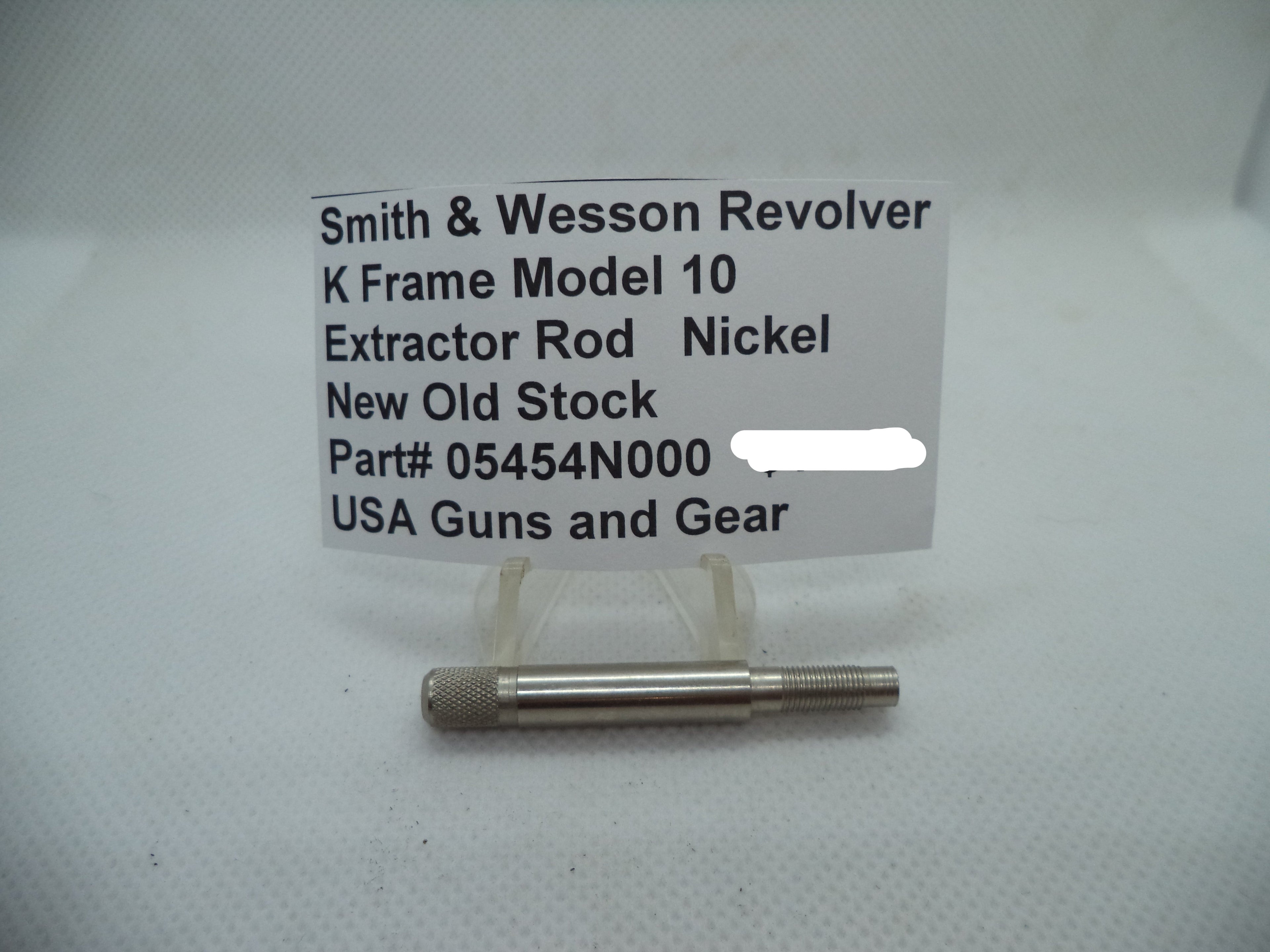 S&W K Frame Model 10 Extractor Rod for 2" Barrels 05454N000