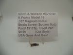 19173B Smith & Wesson K Frame Model 19 Used Strain Screw Square Butt .357 Magnum