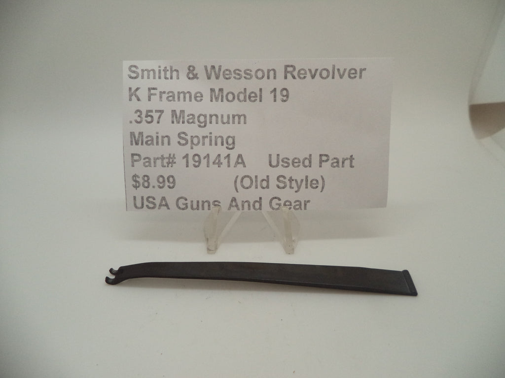 19141A Smith & Wesson K Frame Model 19 Used Main Spring .357 Magnum