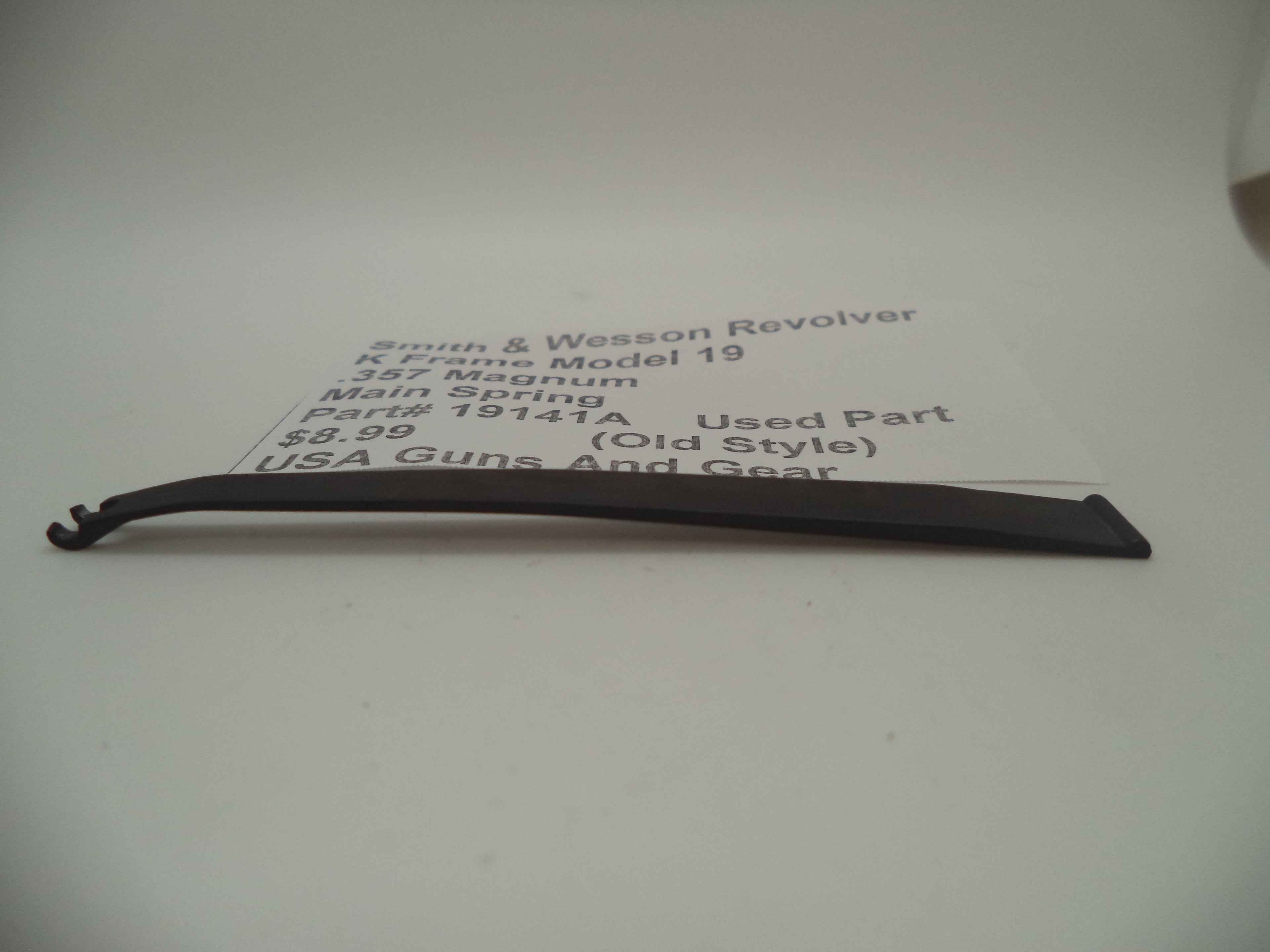 19141A Smith & Wesson K Frame Model 19 Used Main Spring .357 Magnum
