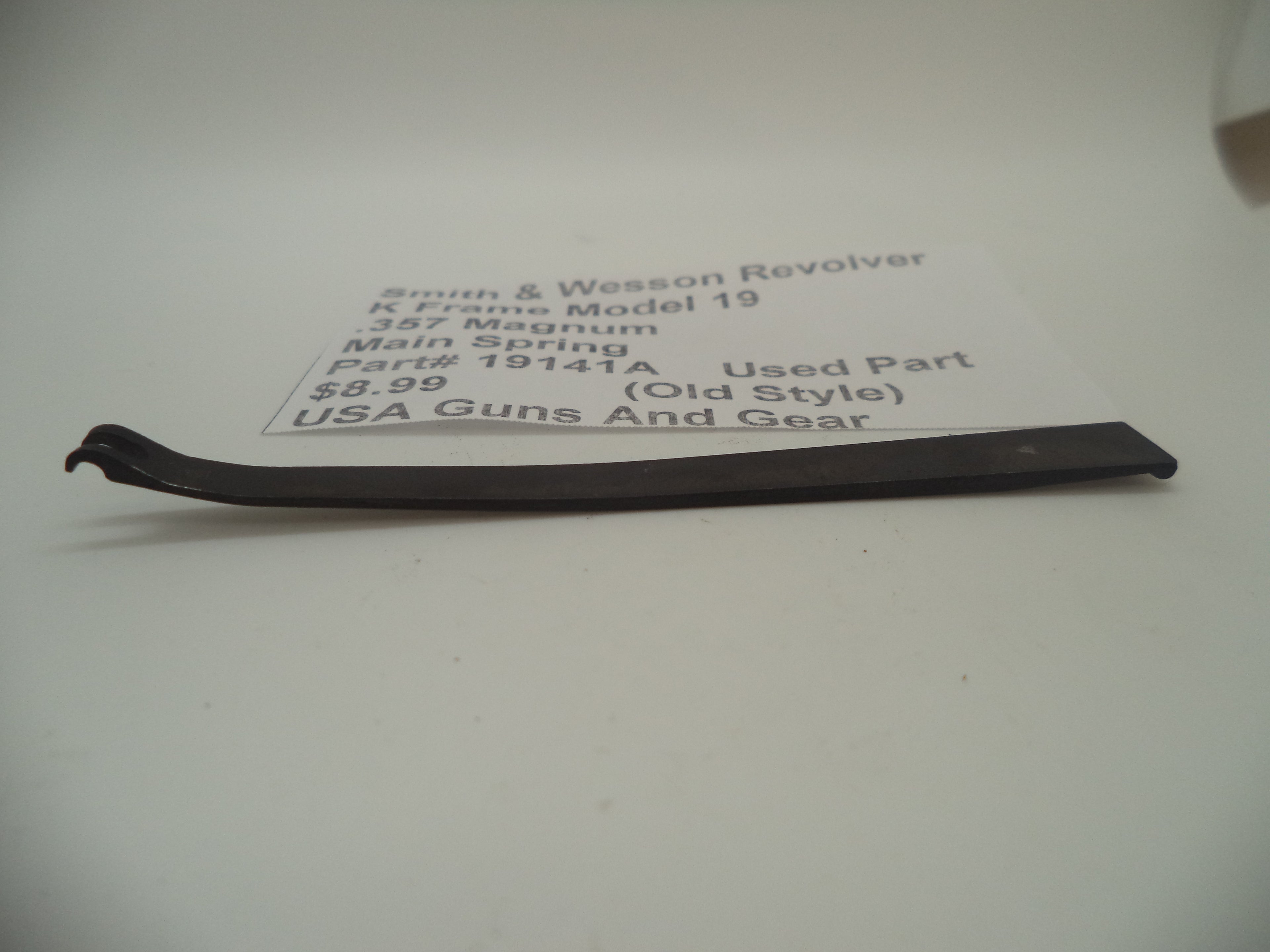 19141A Smith & Wesson K Frame Model 19 Used Main Spring .357 Magnum