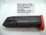 MPMB Smith & Wesson Pistol M&P 40S&W 357Sig 15 Round Magazine Used