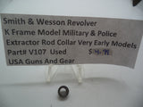 V107 Smith & Wesson Revolver K Frame Extractor Rod Collar Military & Police Very Early Models