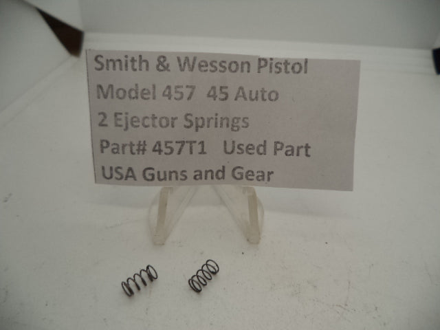 457T1 Smith & Wesson Pistol Model 457  Ejector Springs (2) Used Part 45 Auto