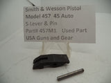 457M1 Smith & Wesson Pistol Model 457 S-Lever & Pin Used Part 45 Auto