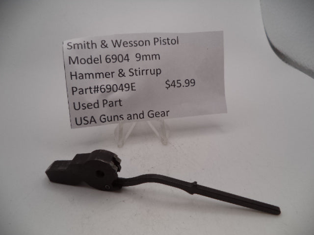 69049E Smith & Wesson Pistol Model 6904 9mm Hammer and Stirrup  Used Part