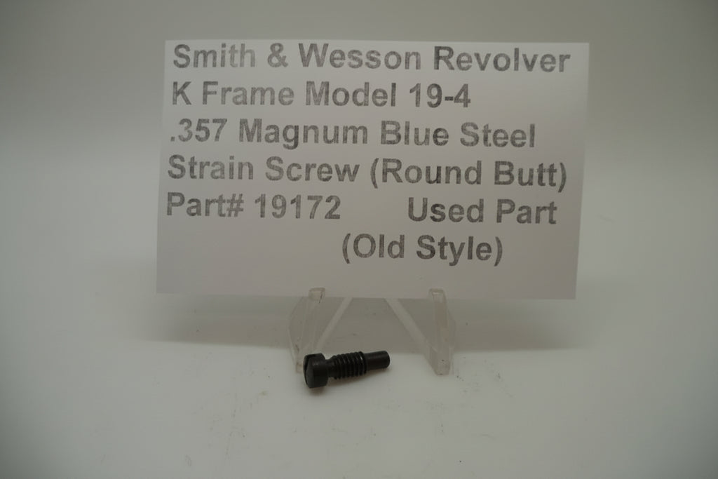Smith & Wesson K Frame Model 19-4 Strain Screw for .357 Magnum revolver.