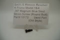 Smith & Wesson K Frame Model 19-4 Strain Screw for .357 Magnum revolver.
