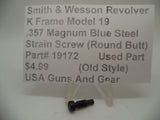 19172 Smith & Wesson K Frame Model 19 Used Strain Screw .357 Magnum