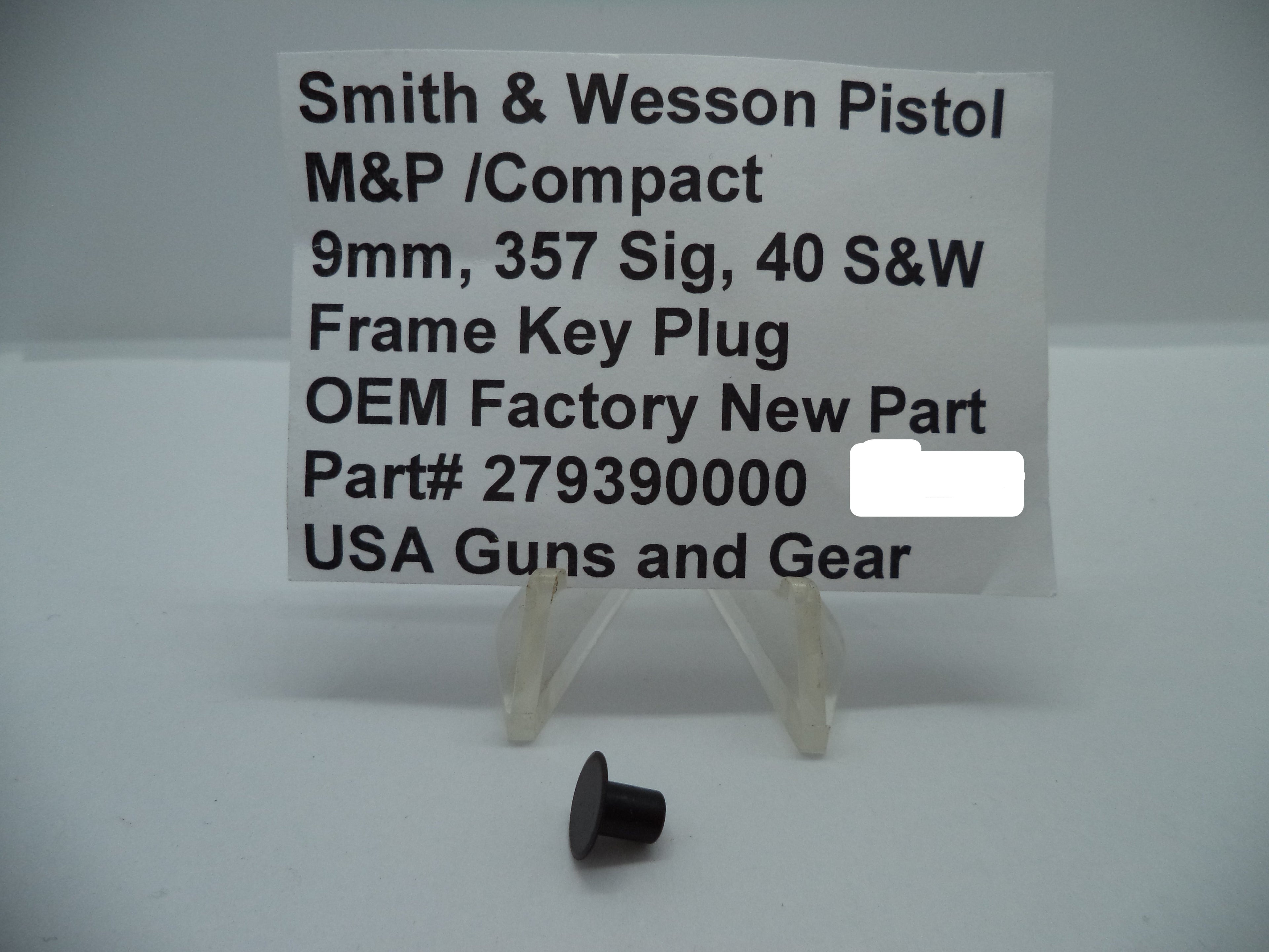 Smith & Wesson Pistol M&P Compact Frame Key Plug 279390000