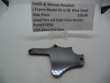 37152I Smith & Wesson Revolver J Frame Model 30 to 36 Side Plate  Blue Steel