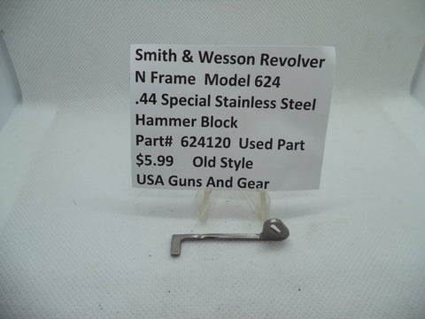 624120 Smith & Wesson N Frame Model 624 Hammer Block SS .44 Special