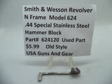 624120 Smith & Wesson N Frame Model 624 Hammer Block SS .44 Special