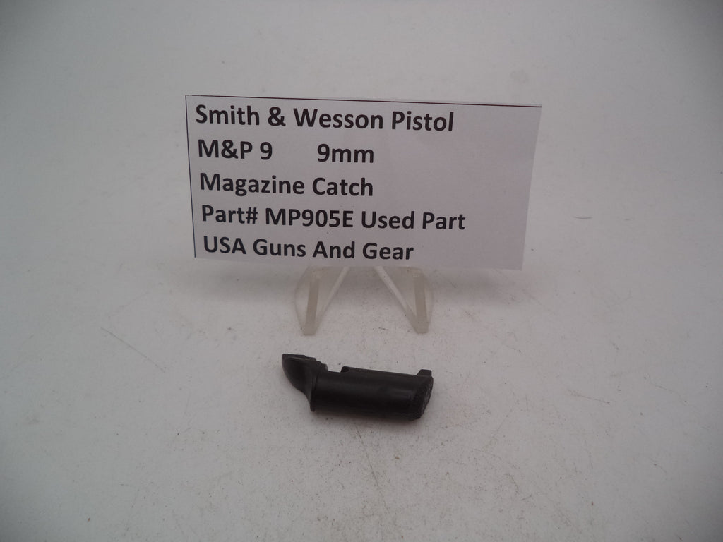 Smith & Wesson Pistol M&P 9 Magazine Catch 9mm Used Part MP905E