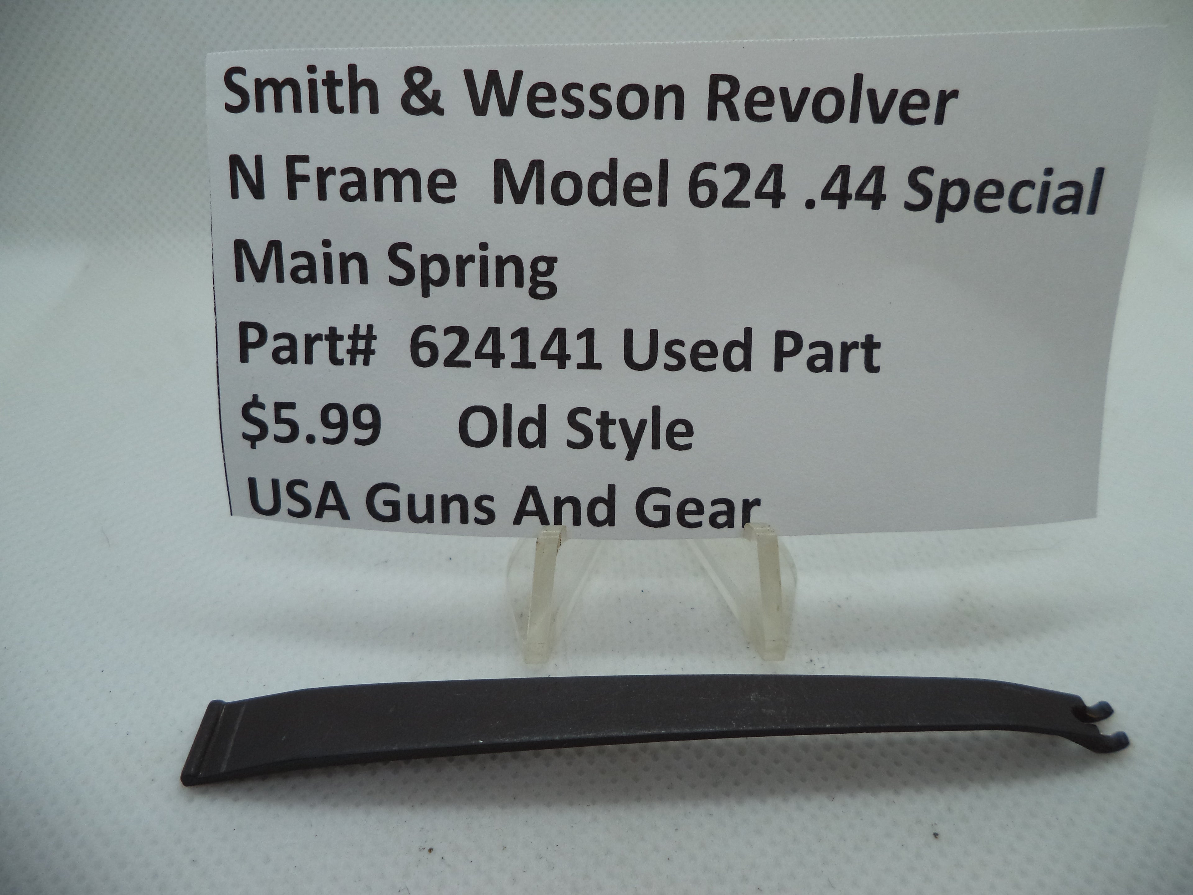 624141 Smith & Wesson N Frame Model 624 Main Spring .44 Special