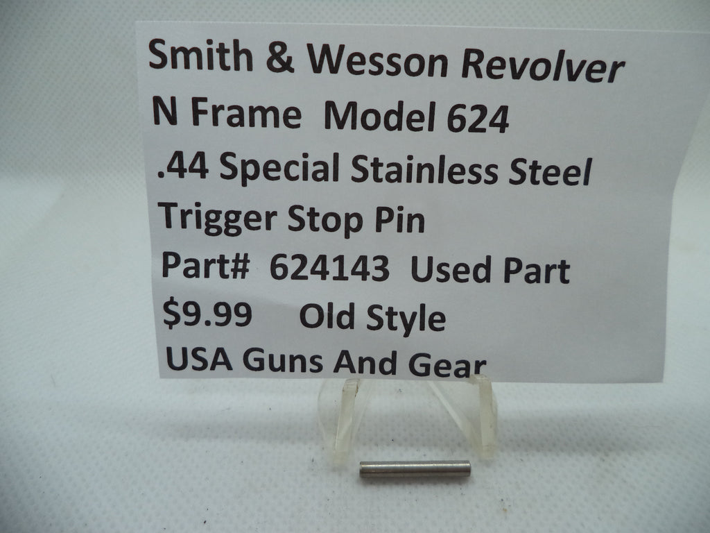 624143 Smith & Wesson N Frame Model 624 Trigger Stop Pin .44 Special
