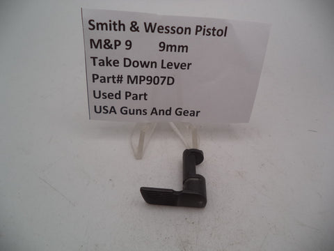 MP907D Smith & Wesson Pistol M&P 9 Takedown Lever 9mm Used Part