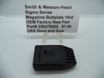 250470000 Smith & Wesson Sigma Series Magazine Buttplate