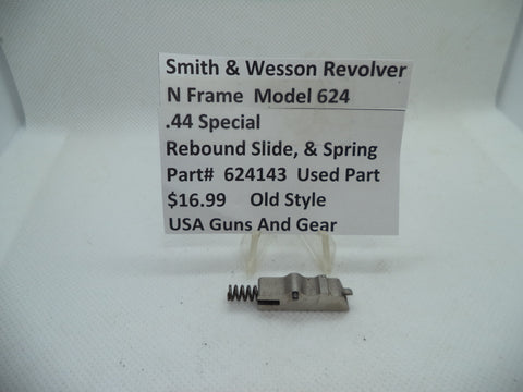 624143 Smith & Wesson N Frame Model 624 Rebound Slide & Spring .44 Special