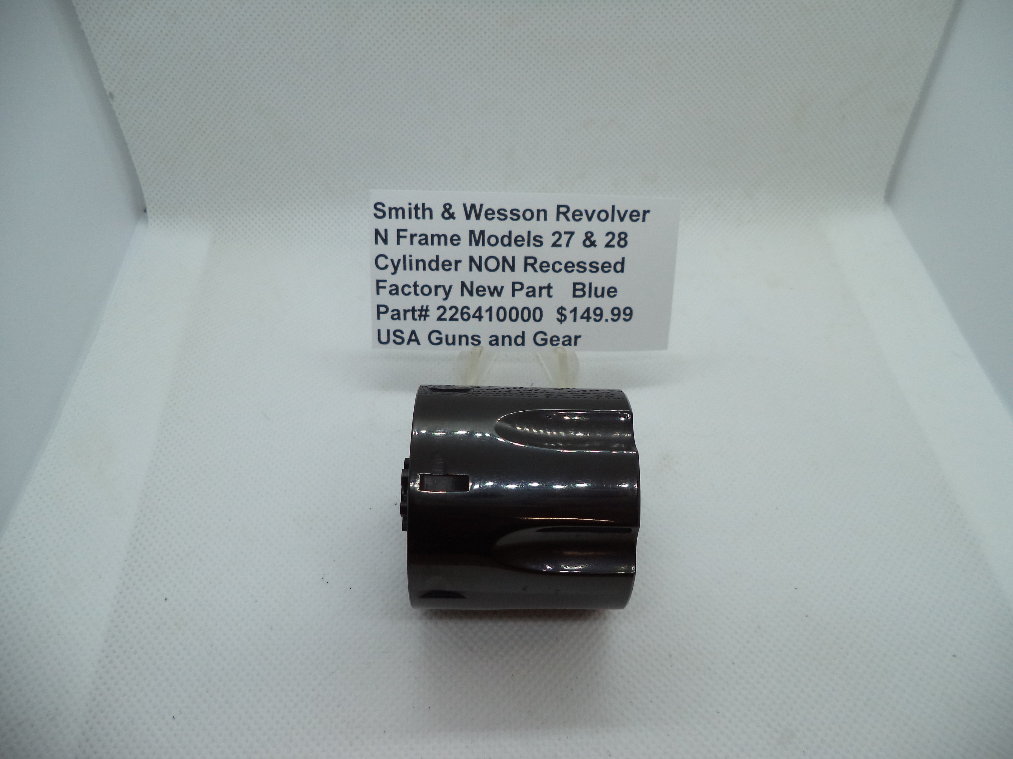 226410000 Smith & Wesson N Frame Revolver Cylinder Model 27, 28 Blue