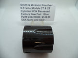 226410000 Smith & Wesson N Frame Revolver Cylinder Model 27, 28 Blue New Part