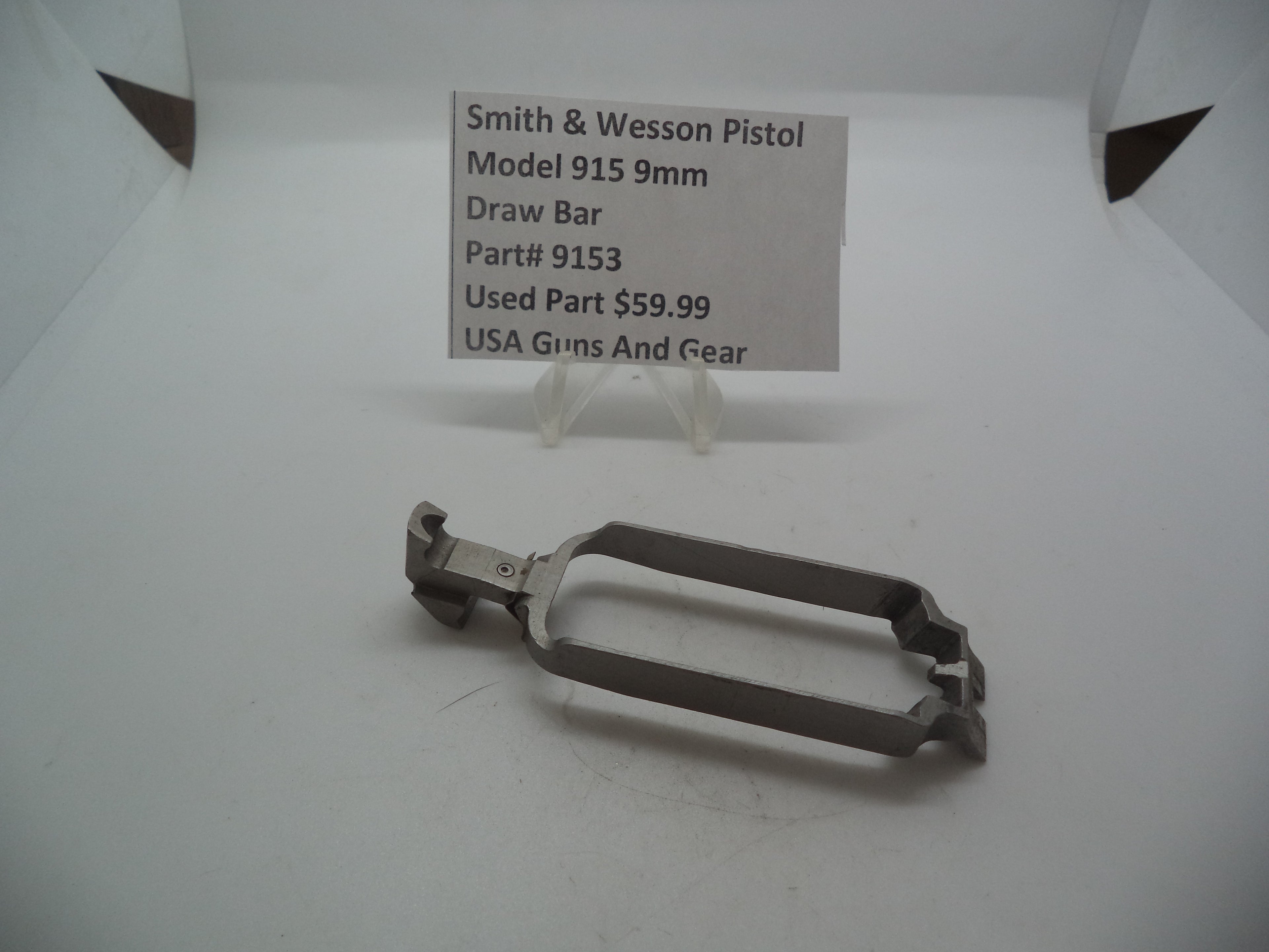 9153 Smith & Wesson Model 915  9mm  Draw Bar Used Parts