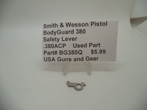 BG380Q Smith & Wesson Bodyguard 380 Safety Lever Used .380ACP