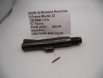 J3301 Smith and Wesson J Frame Model 33  .38 S&W  CTG 4" Barrel Used