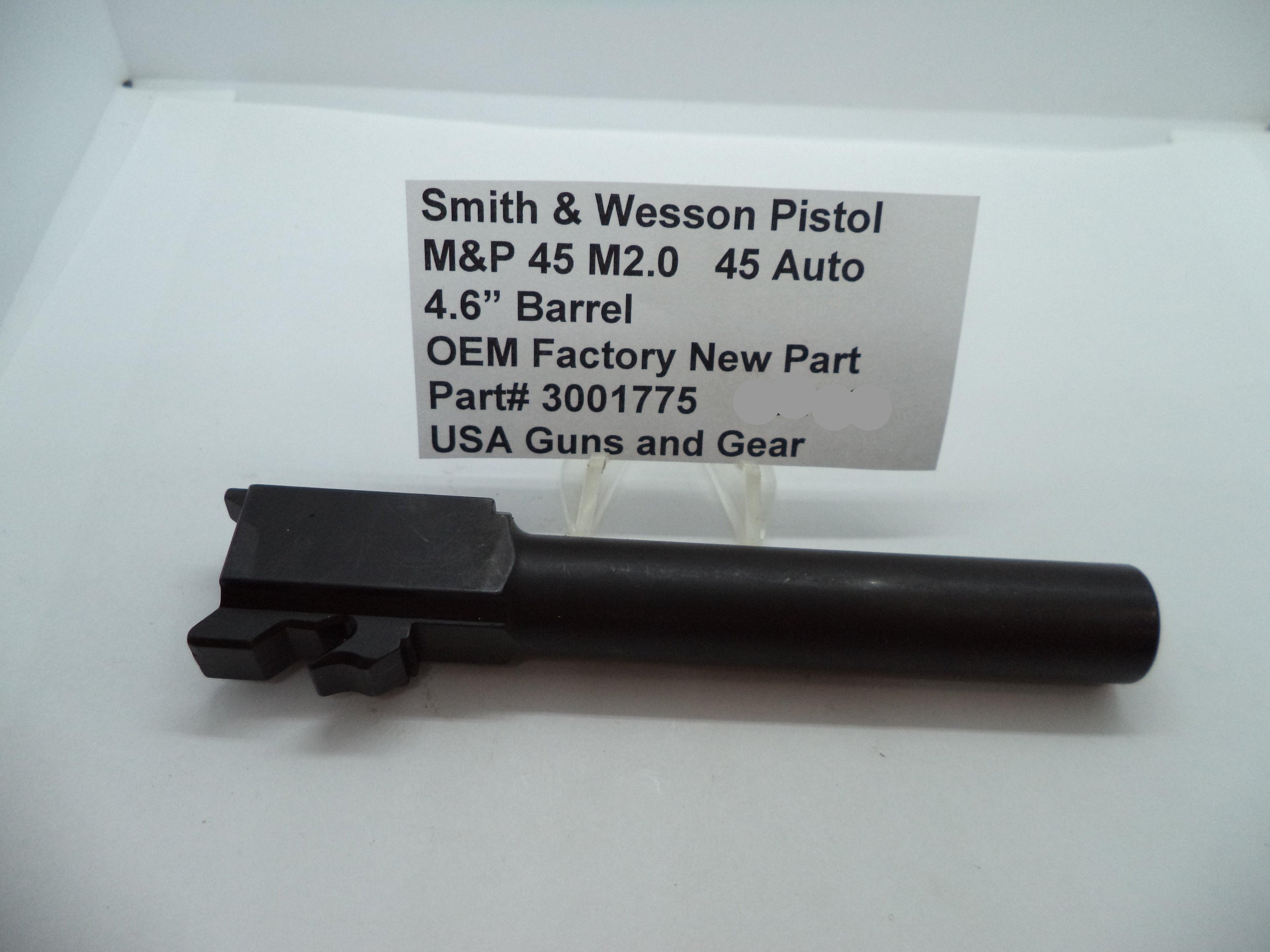 Smith & Wesson M&P 45 M2.0 Barrel 4.6" | OEM 3001775