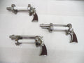 Pistol Toilet Paper Holder Quantity of 3 Durable Poly-Resin Very Detailed