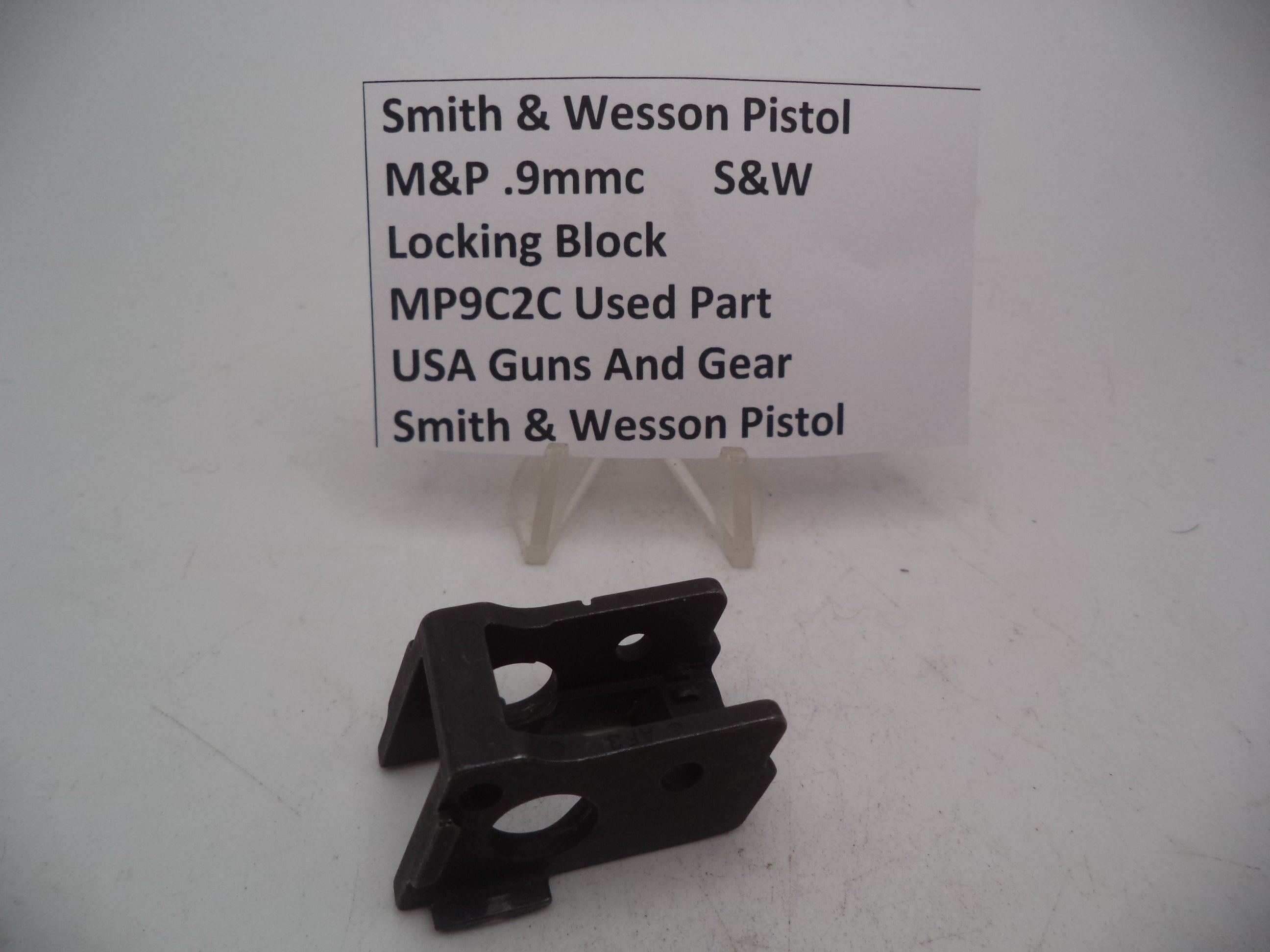 Smith & Wesson Pistol M&P 9 Compact Locking Block 9mm Used MP9C2C