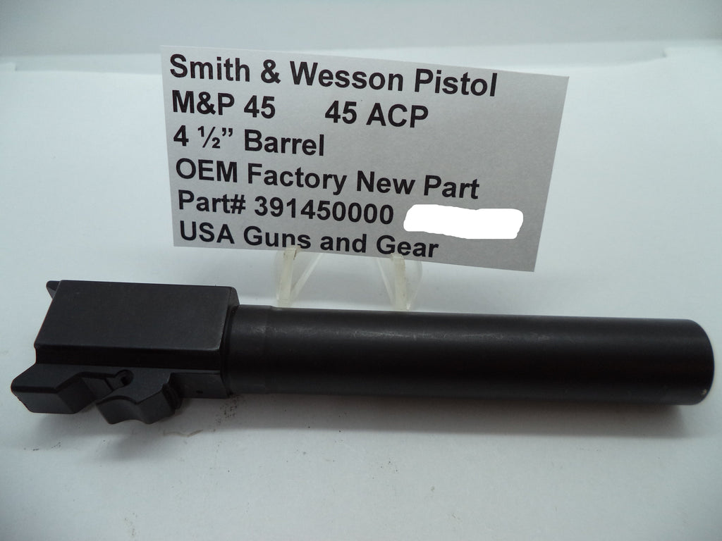 Smith & Wesson M&P 45 Barrel 4.5" - Factory OEM Part 391450000