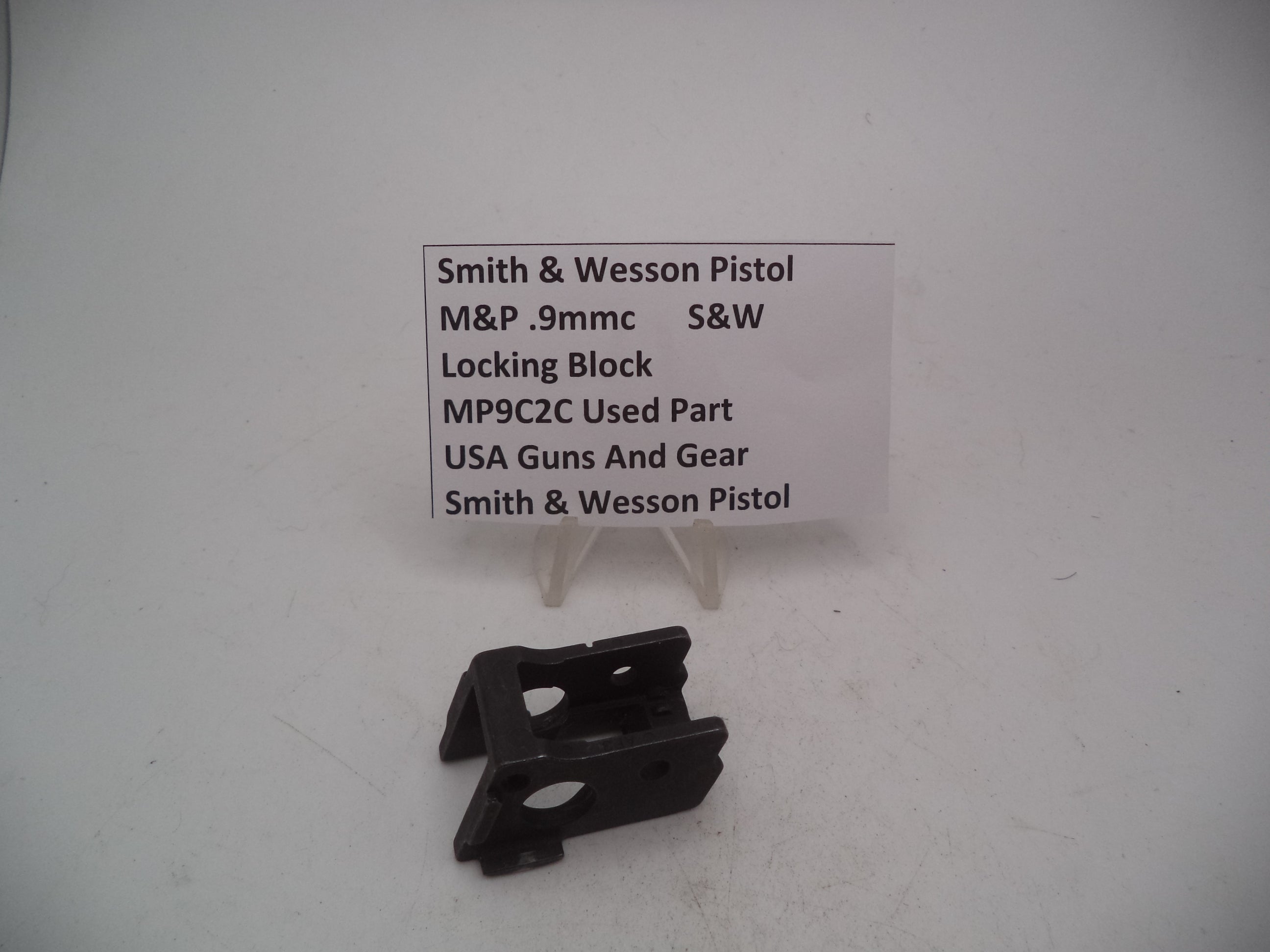 Smith & Wesson Pistol M&P 9 Compact Locking Block 9mm Used MP9C2C