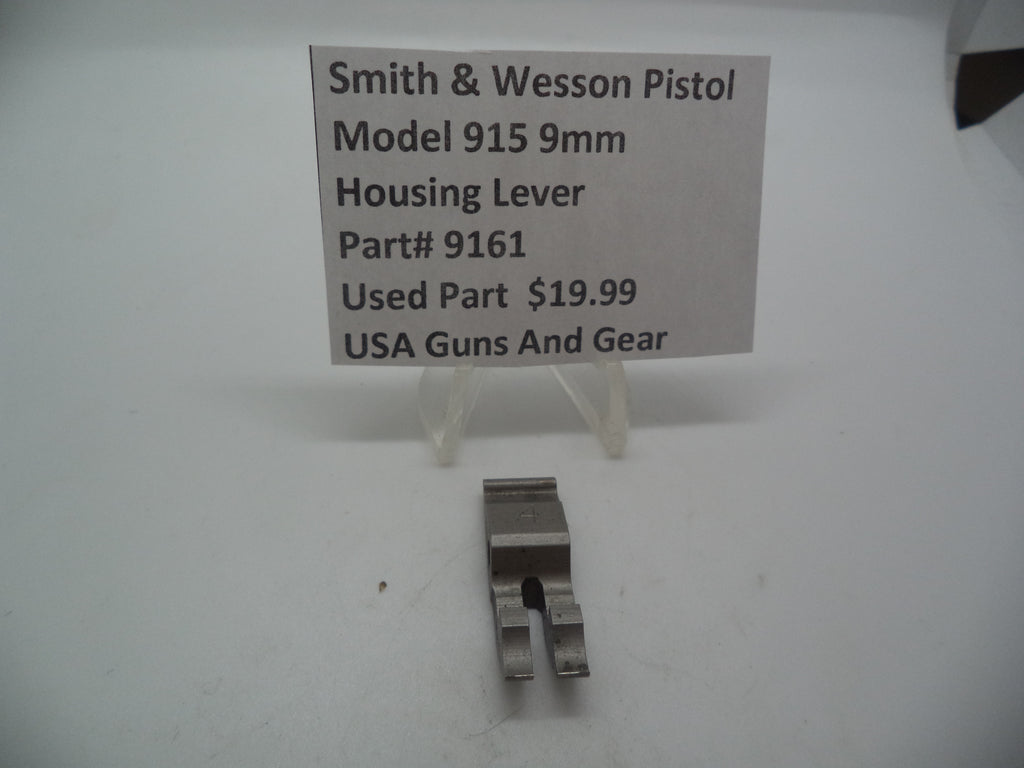 9161 Smith & Wesson Model 915  9mm Housing Lever Used Parts