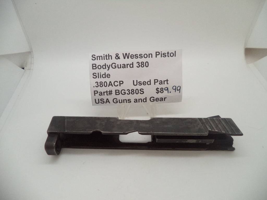 BG380S Smith & Wesson Pistol Bodyguard 380 Slide Used Part .380ACP
