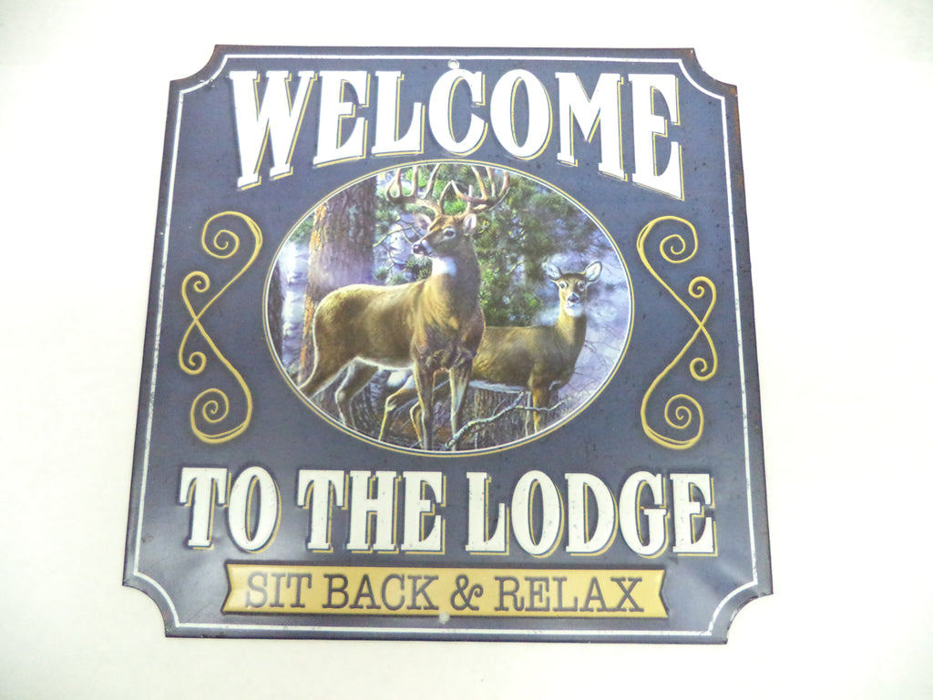 Man Cave Tin Signs 6-Pack - Vintage Metal Wall Decor Variety Pack