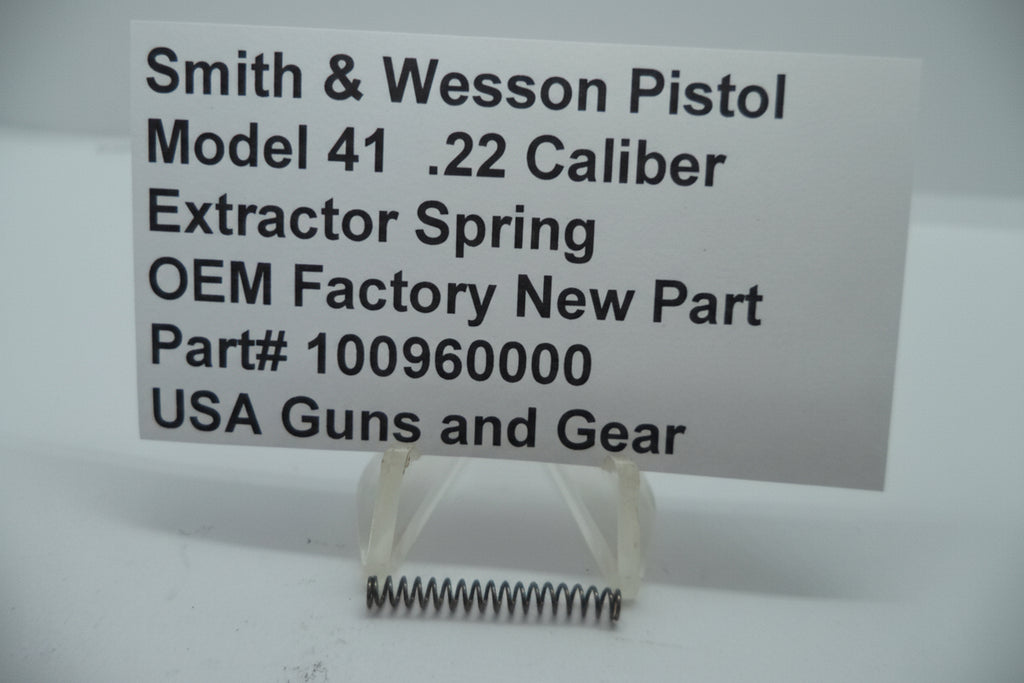 Smith & Wesson Model 41 Extractor Spring .22 LR 100960000