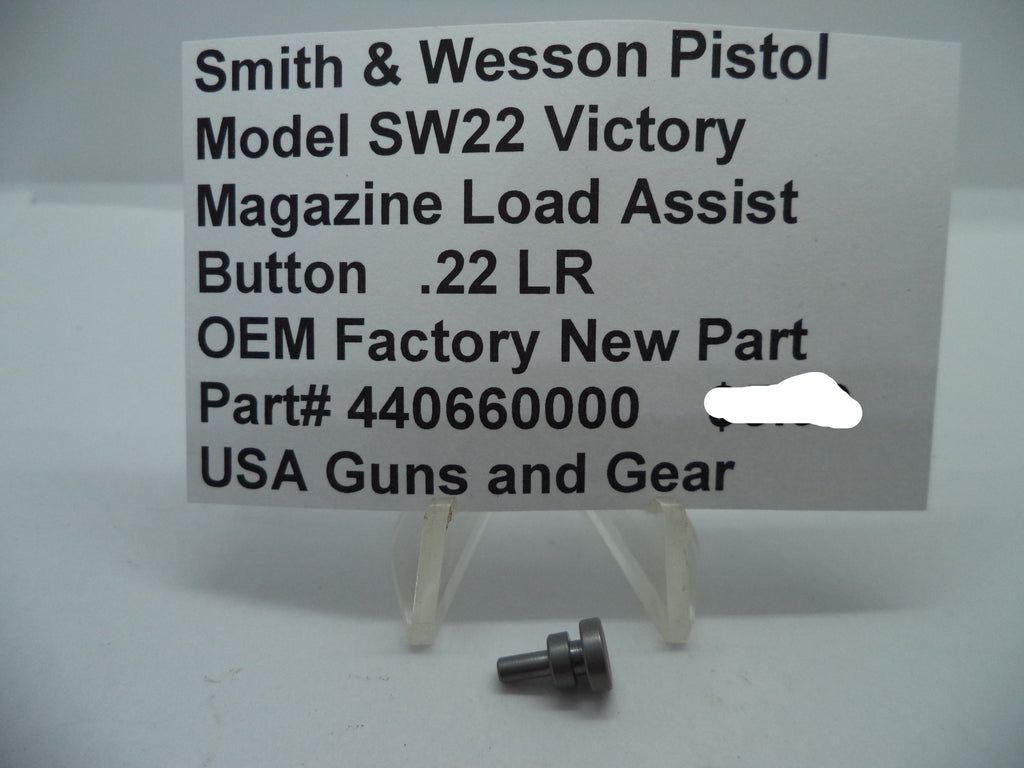SW22 Victory Magazine Load Assist Button | S&W Part 440660000