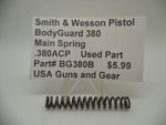 BG380B Smith & Wesson Pistol Bodyguard 380 Main Spring Used Part .380ACP