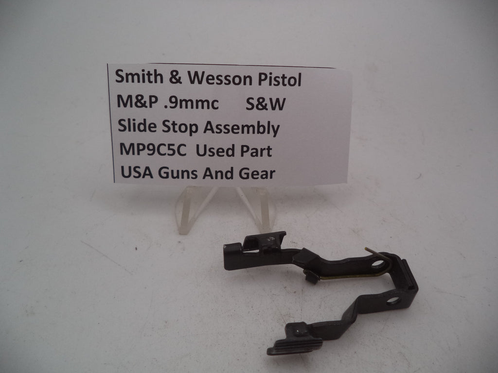 Smith & Wesson Pistol M&P 9 Compact Slide Stop Assembly 9mm Used MP9C5C