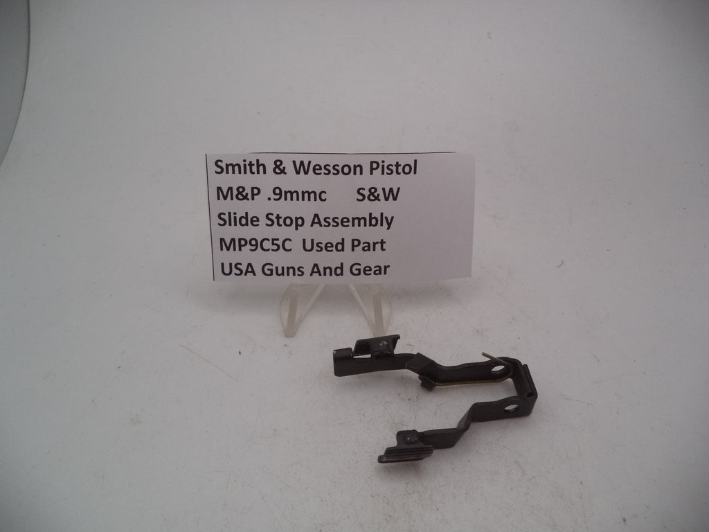 Smith & Wesson Pistol M&P 9 Compact Slide Stop Assembly 9mm Used MP9C5C