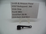 MP3801 S&W Pistol M&P Bodyguard 380 Slide Stop Used Part