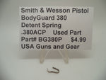 BG380P Smith & Wesson Bodyguard 380 Detent Spring Used .380ACP