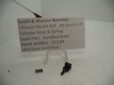 64281A  Smith & Wesson J Frame Model 642 Airweight Cylinder Stop & Spring  .38 SPL +P