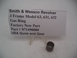 071490000 Smith & Wesson Revolver J Frame Model 63,631,632 Gas Ring New