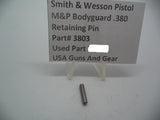3803 S&W Pistol M&P Bodyguard 380 Retaining Pin Used Part