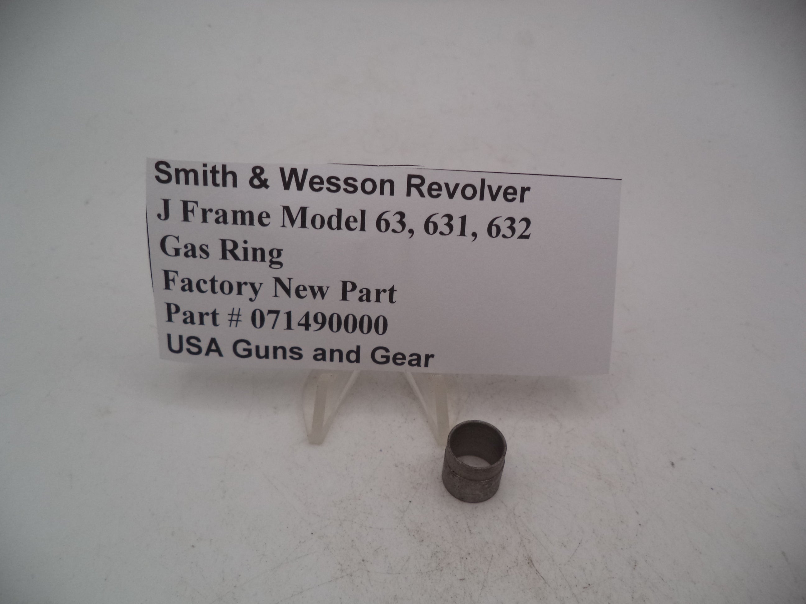S&W Gas Ring - J Frame Models 63, 631, 632 - 071490000