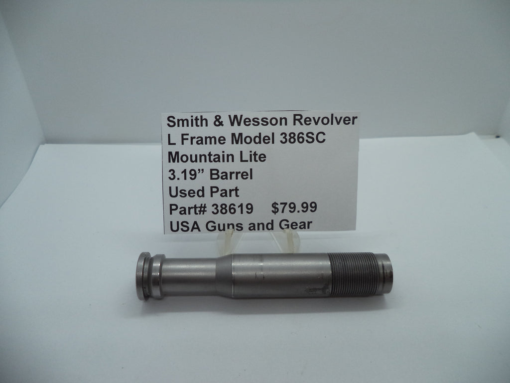 38619 Smith & Wesson L Frame Model 386SC 3.19" Barrel Used .357 Magnum