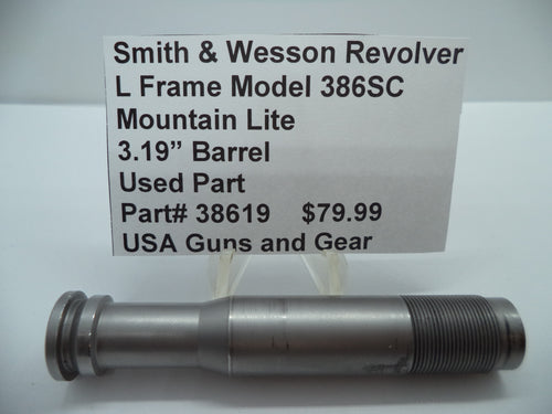 38619 Smith & Wesson L Frame Model 386SC 3.19" Barrel Used .357 Magnum